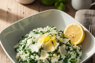 Creamy Spinach & Ricotta Risotto: A Flavorful Delight