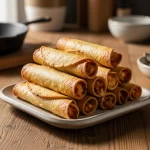 Crispy Baked Chicken Taquitos with Zesty Salsa Delight