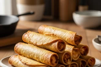 Crispy Baked Chicken Taquitos with Zesty Salsa Delight