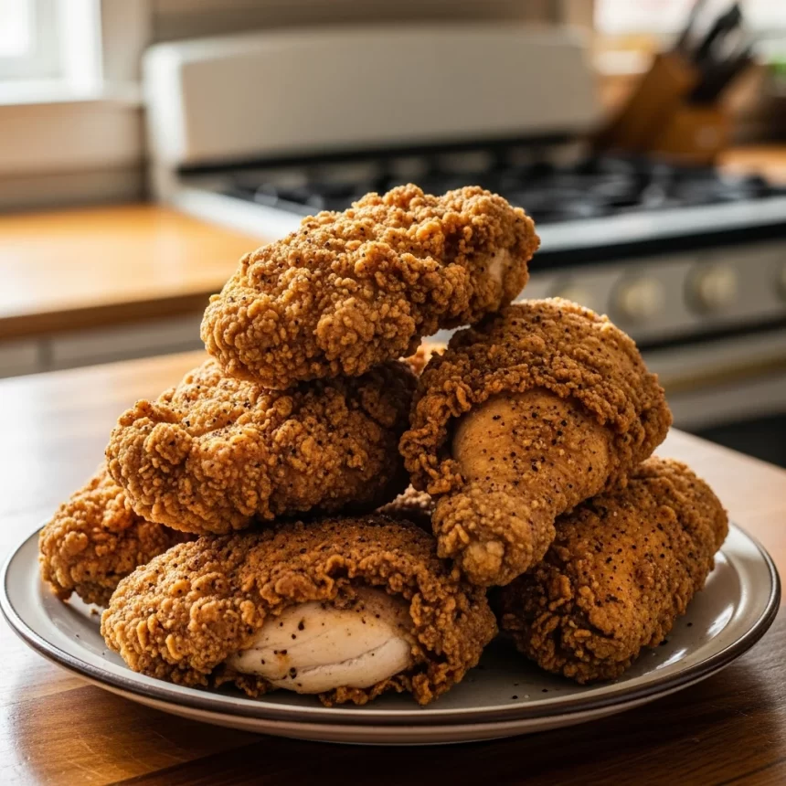 Golden Crunch: The Ultimate Crispy Southern Fried Chicken Recipe