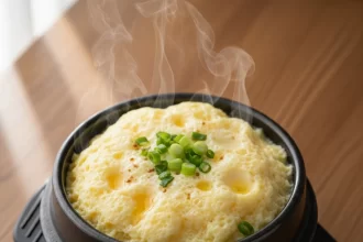 Fluffy Korean Steamed Egg Pot: Gyeran Jjim Unveiled