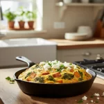 Bright Mornings: Sweet Potato & Kale Frittata Delight