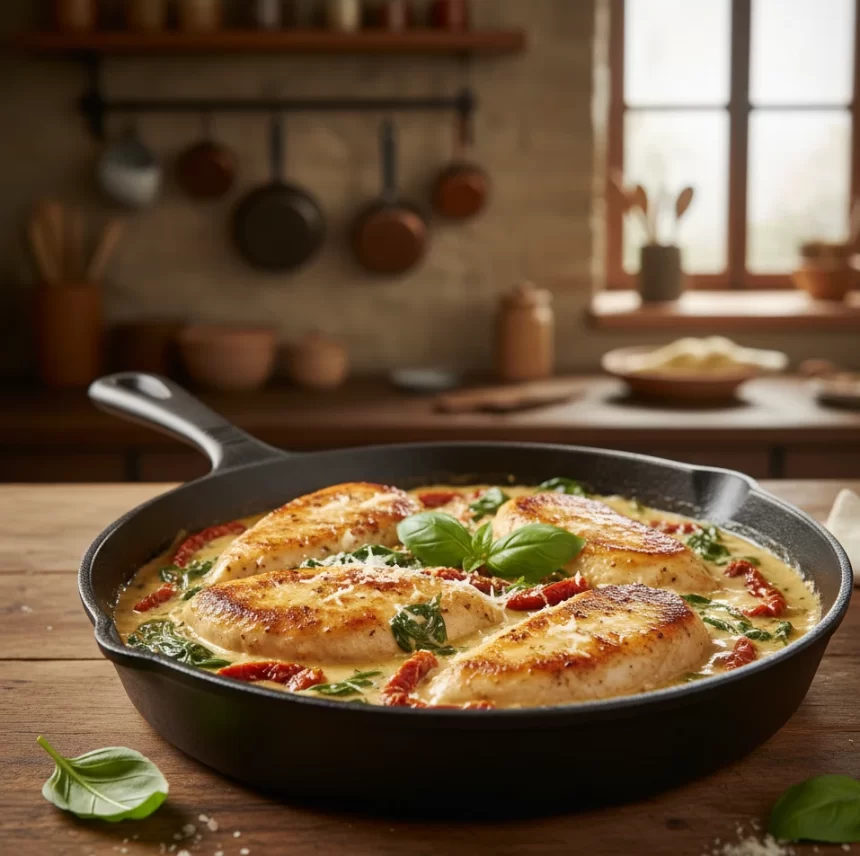 Savory Creamy Tuscan Chicken: A Flavorful Italian Classic