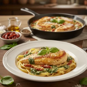 Savory Creamy Tuscan Chicken: A Flavorful Italian Classic