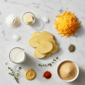 Golden Layers: The Art of Cheddar Scalloped Potatoes