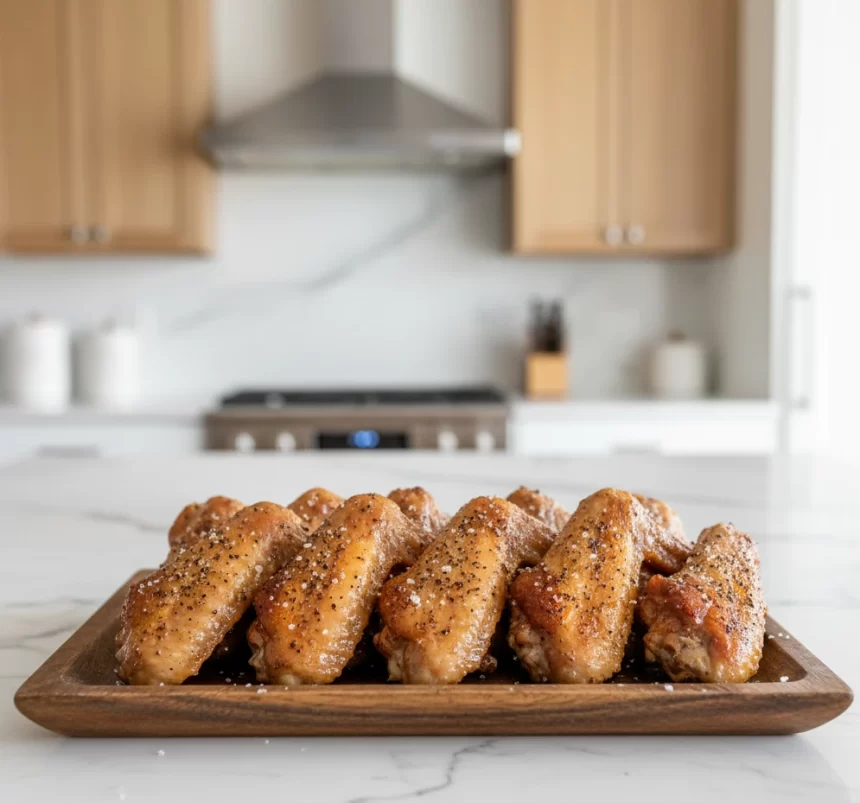 Smoky Salt & Pepper Turkey Wings: A Flavorful Twist