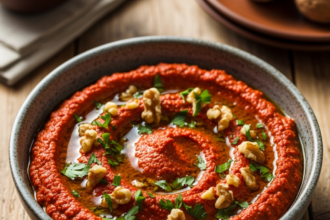 Muhammara Magic: The Zesty Walnut & Roasted Pepper Dip