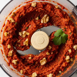 Muhammara Magic: The Zesty Walnut & Roasted Pepper Dip
