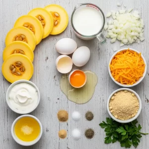 Golden Southern Squash Casserole with Crunchy Cracker Top