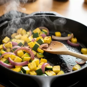 Golden Southern Squash Casserole with Crunchy Cracker Top