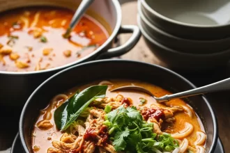 Savor the Flavors: Authentic Chicken Laksa Noodle Soup Guide