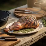 Savor the Flavors: Grilled Leg of Lamb with Rosemary Tips