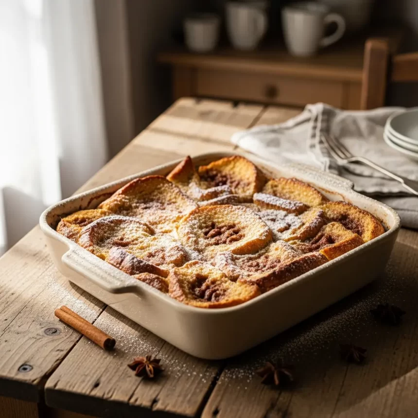 Warm Up Your Mornings: Cinnamon Baked French Toast Casserole