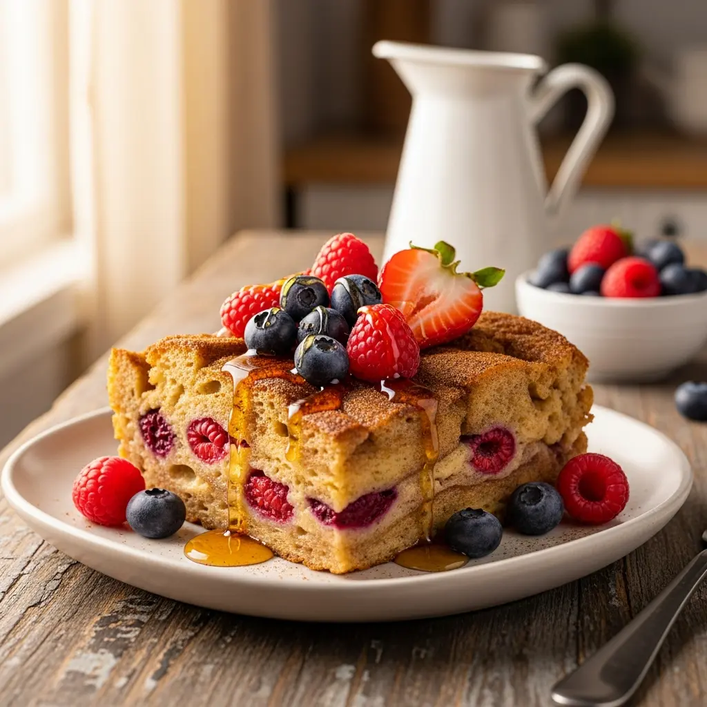 Warm Up Your Mornings: Cinnamon Baked French Toast Casserole