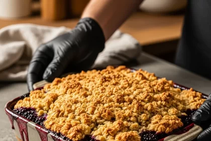 Sweet Delight: How to Make Blackberry Cobbler with Crumble Topping