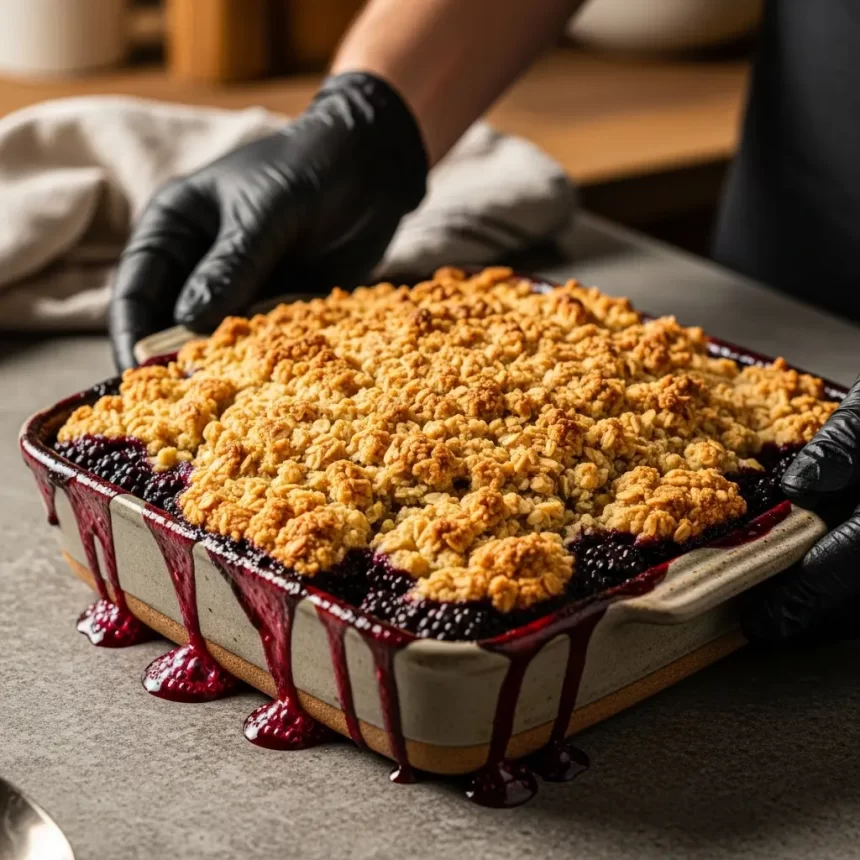 Sweet Delight: How to Make Blackberry Cobbler with Crumble Topping