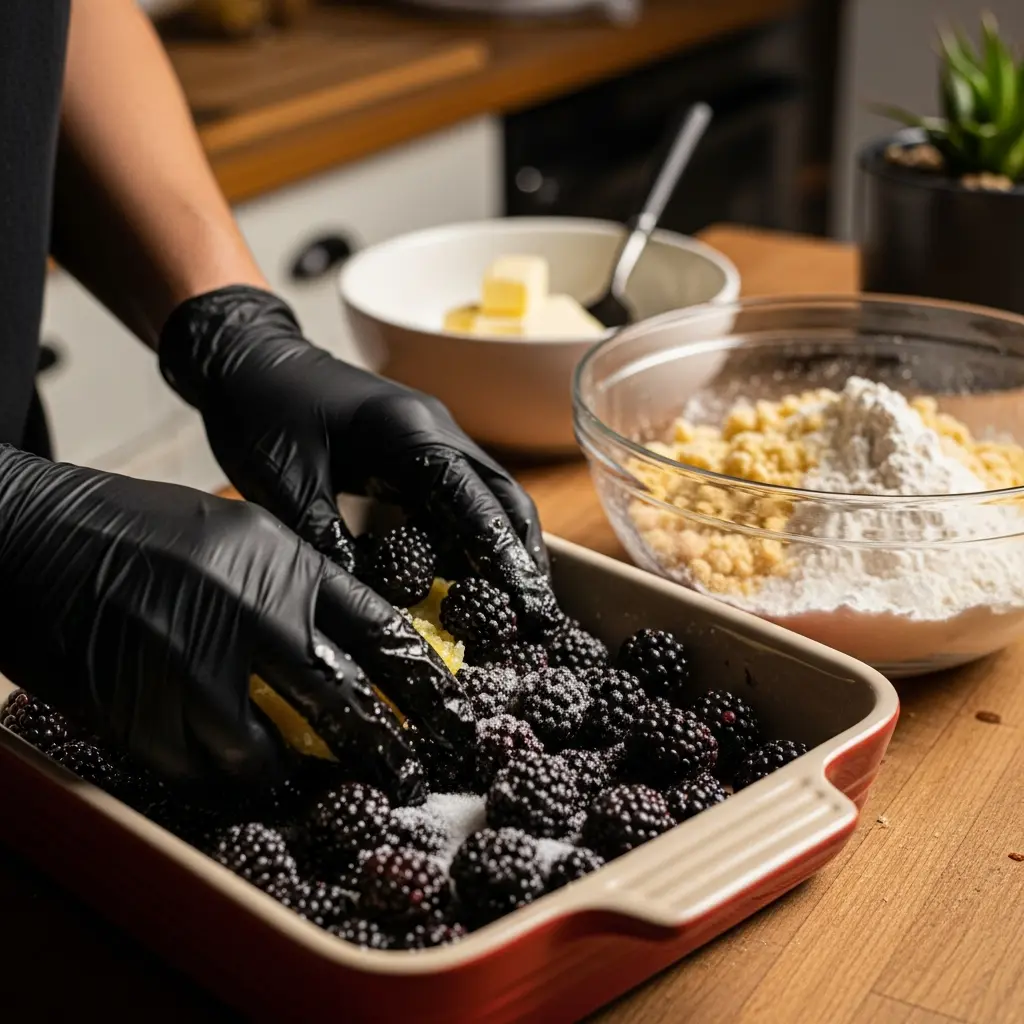 Sweet Delight: How to Make Blackberry Cobbler with Crumble Topping