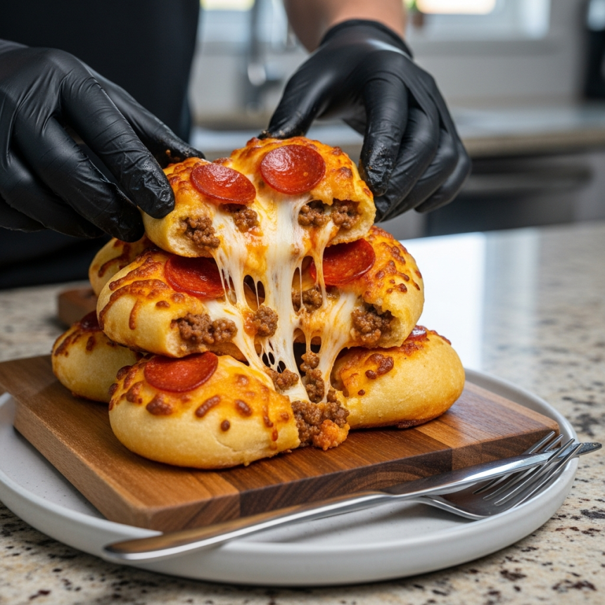 Exploding Flavor: How to Make Cheesy Beef Pepperoni Pizza Bombs