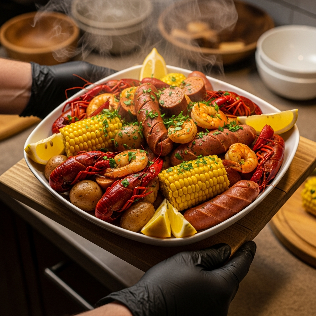 Select Savor the Flavor: Low Country Boil with Chicken Sausage Twist Savor the Flavor: Low Country Boil with Chicken Sausage Twist