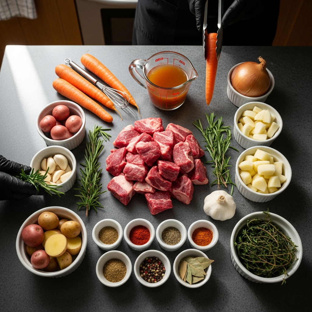 Tender Fall-Apart Lamb Stew Recipe: No Wine Needed