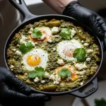 Green Shakshuka: Feta & Cilantro’s Flavorful Twist