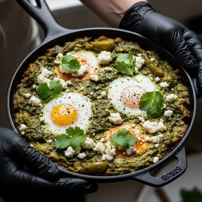 Green Shakshuka: Feta & Cilantro’s Flavorful Twist