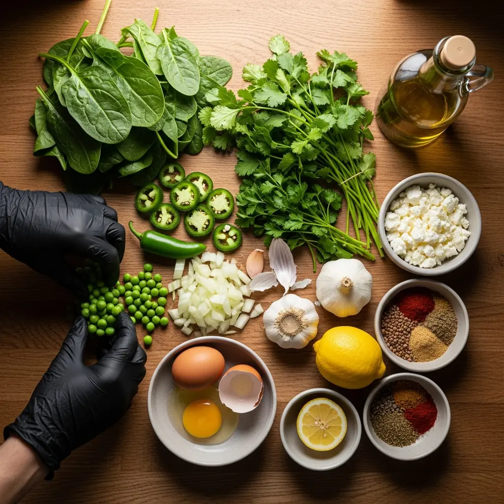 Green Shakshuka: Feta & Cilantro’s Flavorful Twist