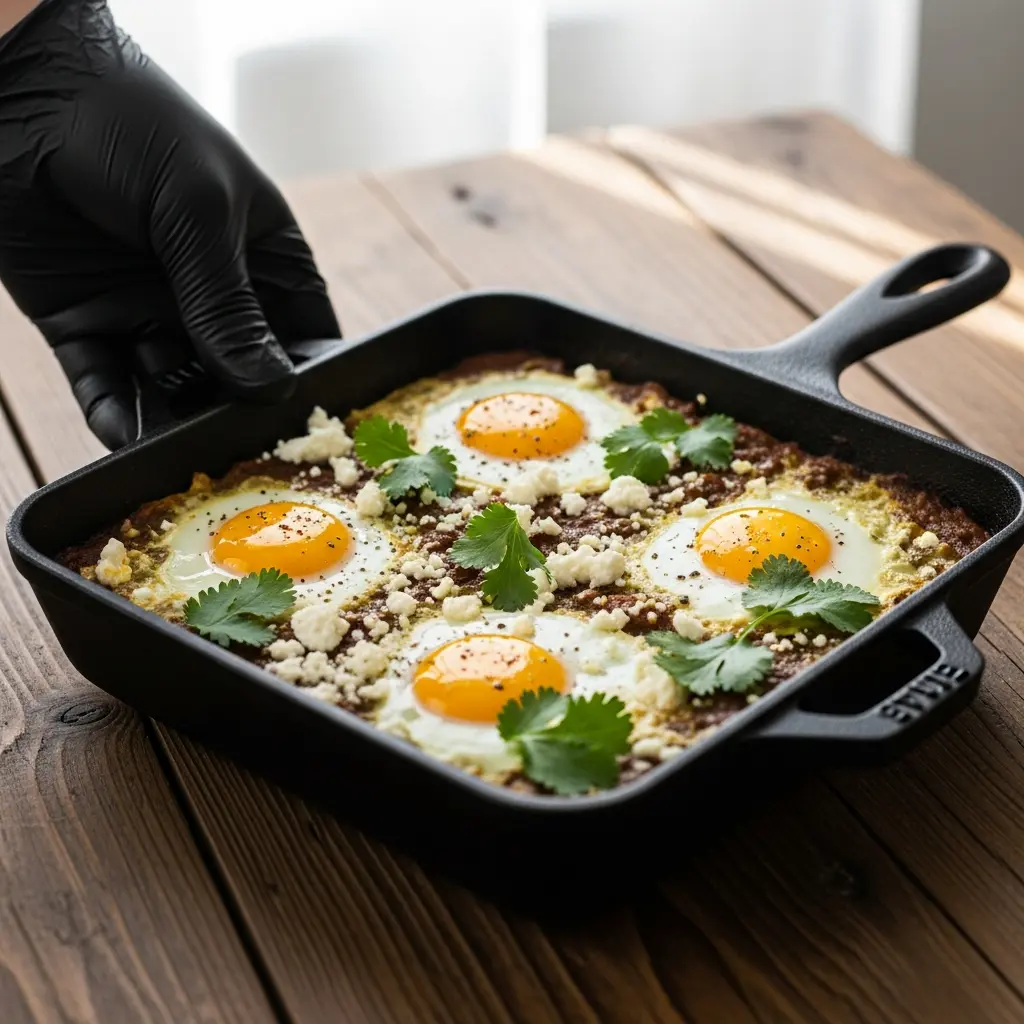 Green Shakshuka: Feta & Cilantro’s Flavorful Twist