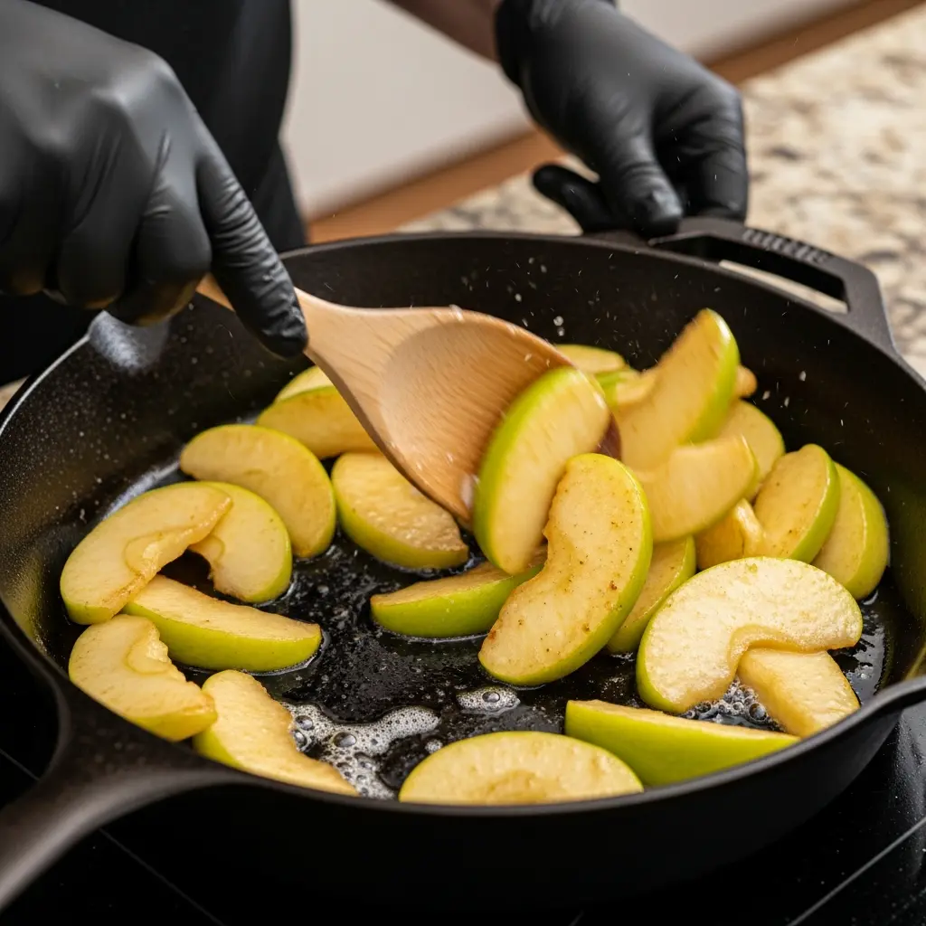 Sweet Southern Comfort: Cinnamon-Spiced Fried Apples Delight