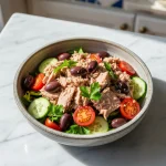 Mediterranean Tuna Salad with Olives: A Zesty Sea Delight
