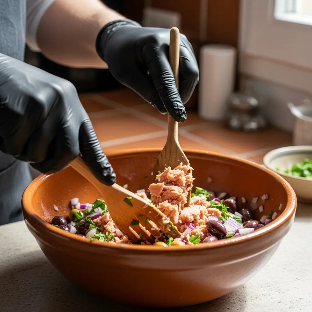 Mediterranean Tuna Salad with Olives: A Zesty Sea Delight