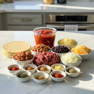 Hearty Beef and Bean Enchilada Casserole: A Flavorful Twist