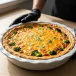 Delight in Every Bite: Crustless Broccoli Cheddar Quiche Fun