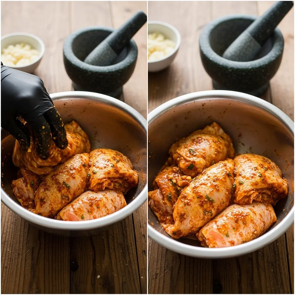 Savor the Flavors: Chicken Shawarma Platter with Rice Delight