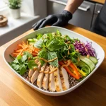 Fresh & Flavorful: Thai Chicken and Quinoa Salad Unveiled
