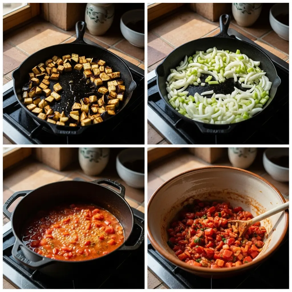 Caponata Unveiled: Italy’s Sweet & Sour Eggplant Delight