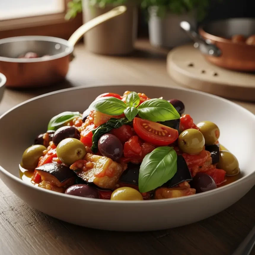 Caponata Unveiled: Italy’s Sweet & Sour Eggplant Delight