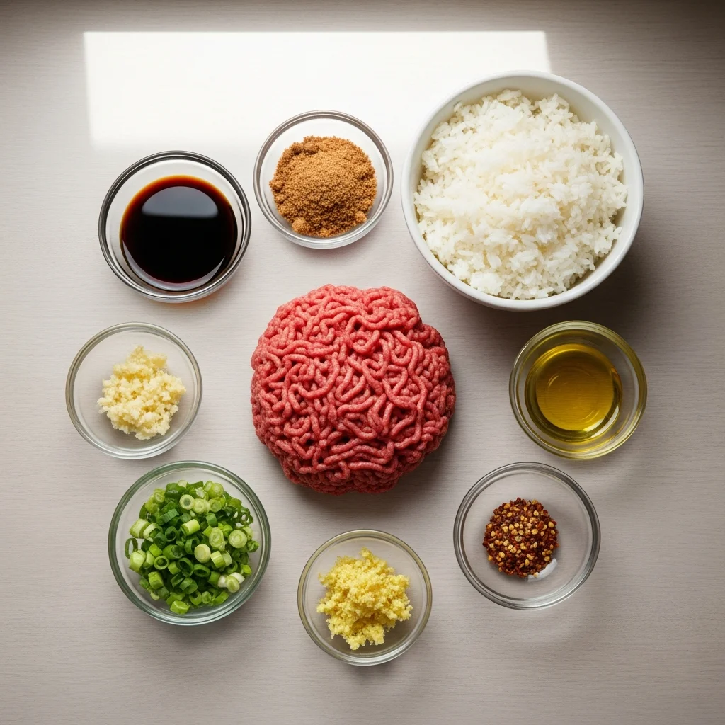 Savory Korean Ground Beef Bowls: Easy Rice Bowl Delight