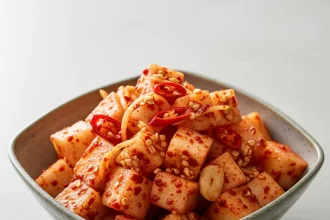 Kkakdugi Unwrapped: The Crunchy Charm of Korean Radish Kimchi