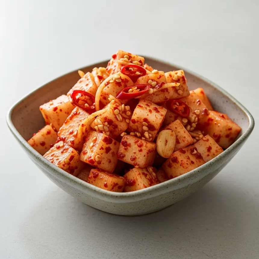 Kkakdugi Unwrapped: The Crunchy Charm of Korean Radish Kimchi