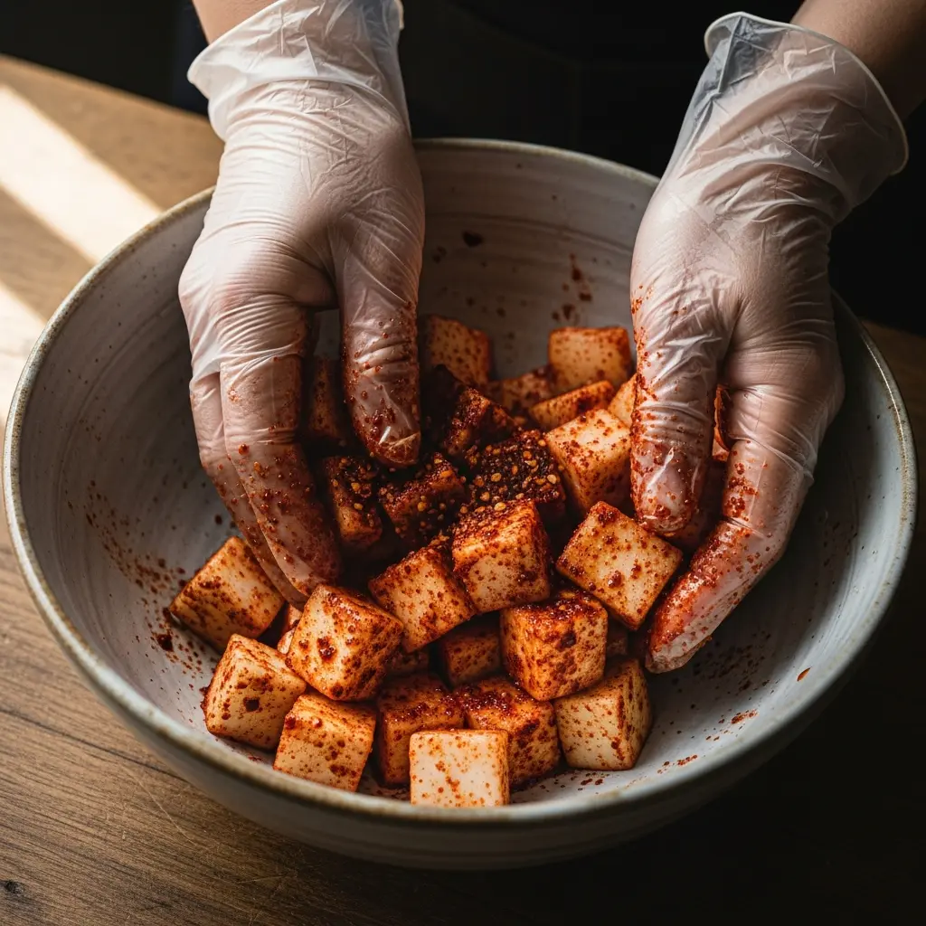 Kkakdugi Unwrapped: The Crunchy Charm of Korean Radish Kimchi