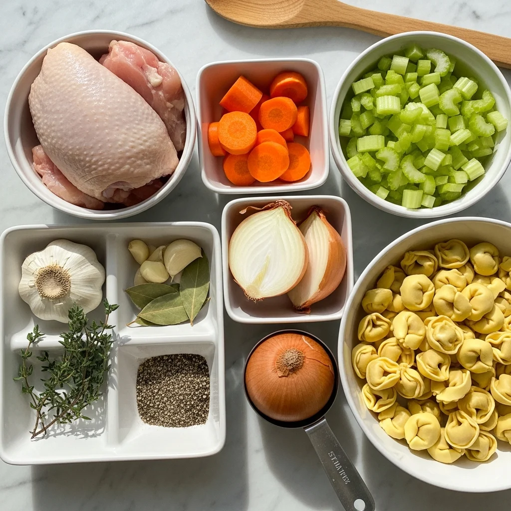 Tortellini in Brodo: Warm Chicken Broth Comfort Food