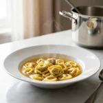 Tortellini in Brodo: Warm Chicken Broth Comfort Food