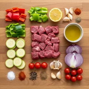 Savor the Flavors: Ultimate Grilled Beef Kebabs with Veggies