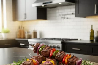 Savor the Flavors: Ultimate Grilled Beef Kebabs with Veggies