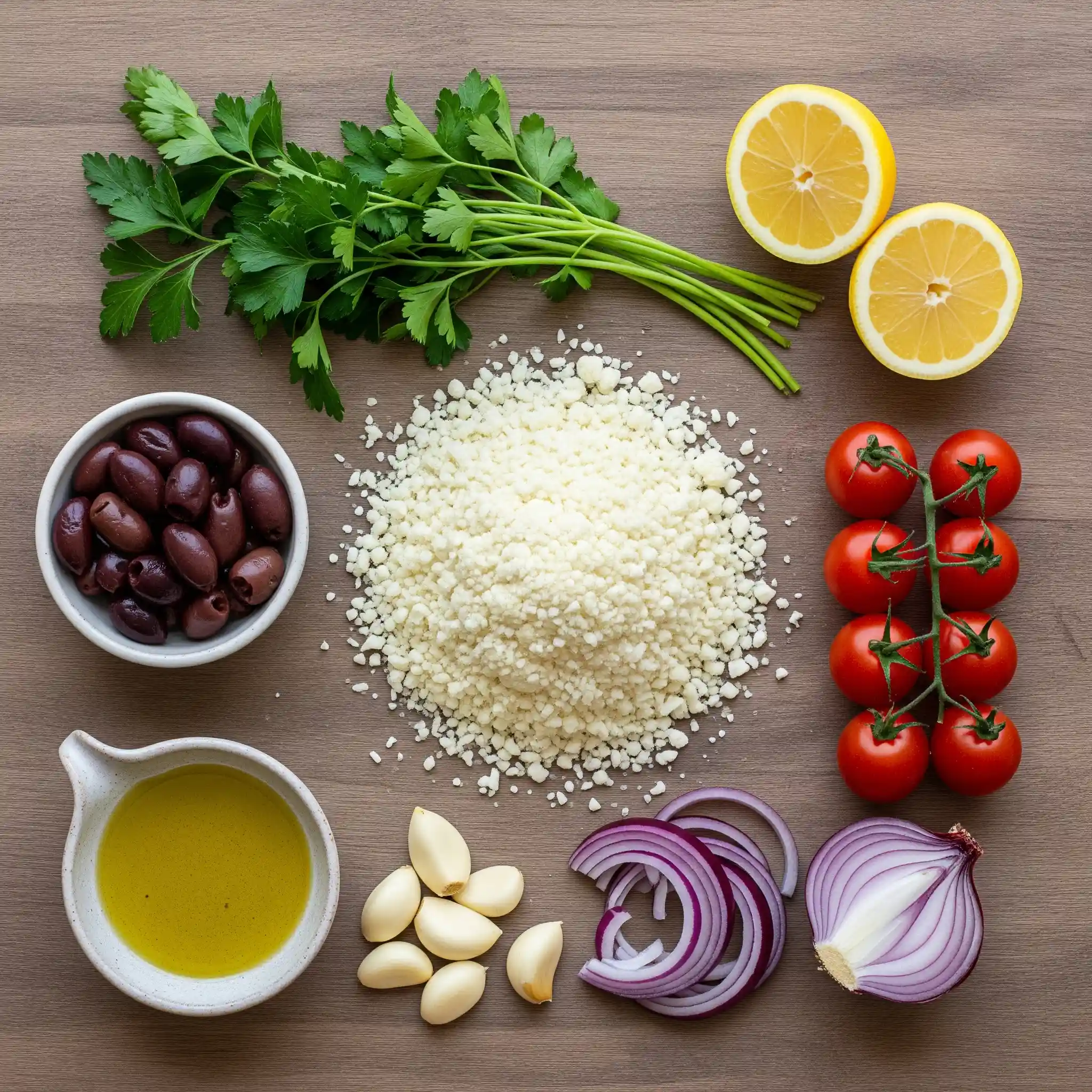 Wholesome Mediterranean Cauliflower Rice: Easy, Flavorful Recipe