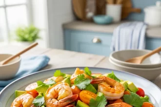 Zesty Shrimp & Avocado Salad with Fresh Lime Twist