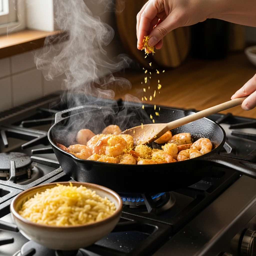 Zesty Shrimp & Orzo Salad with Fresh Lemon and Dill Flair