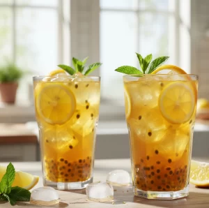 Refreshing Delight: Easy Passion Fruit Iced Tea Recipe