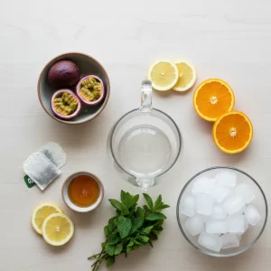 Refreshing Delight: Easy Passion Fruit Iced Tea Recipe